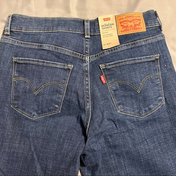 Levi’s Bermuda Shorts size 4/27 NWT - Picture 5 of 7
